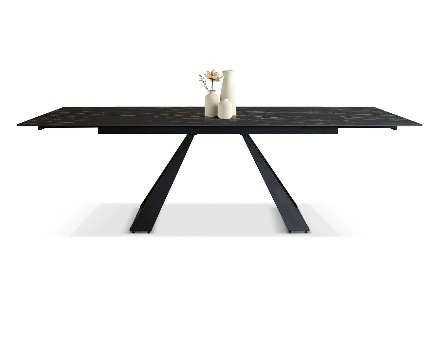 tavolo in ceramica nera