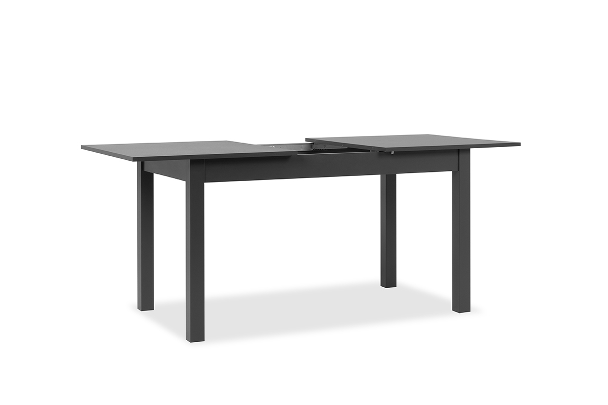 Sala completa in stile scandinavo in finitura grigio antracite 