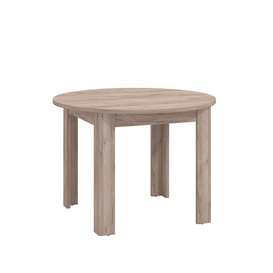 tavolo rotondo rovere chiaro