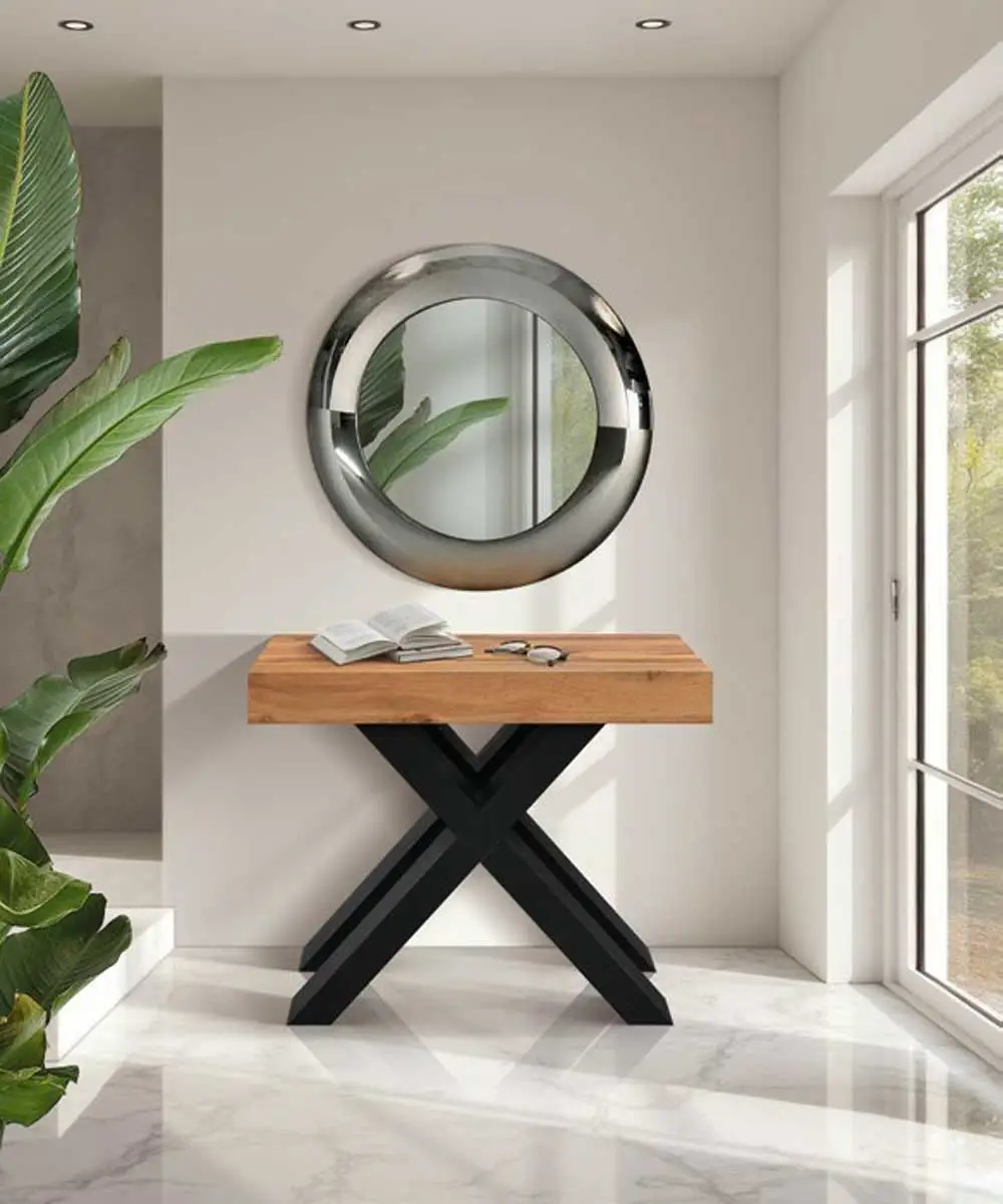 Tavolo in ceramica finitura Bianco