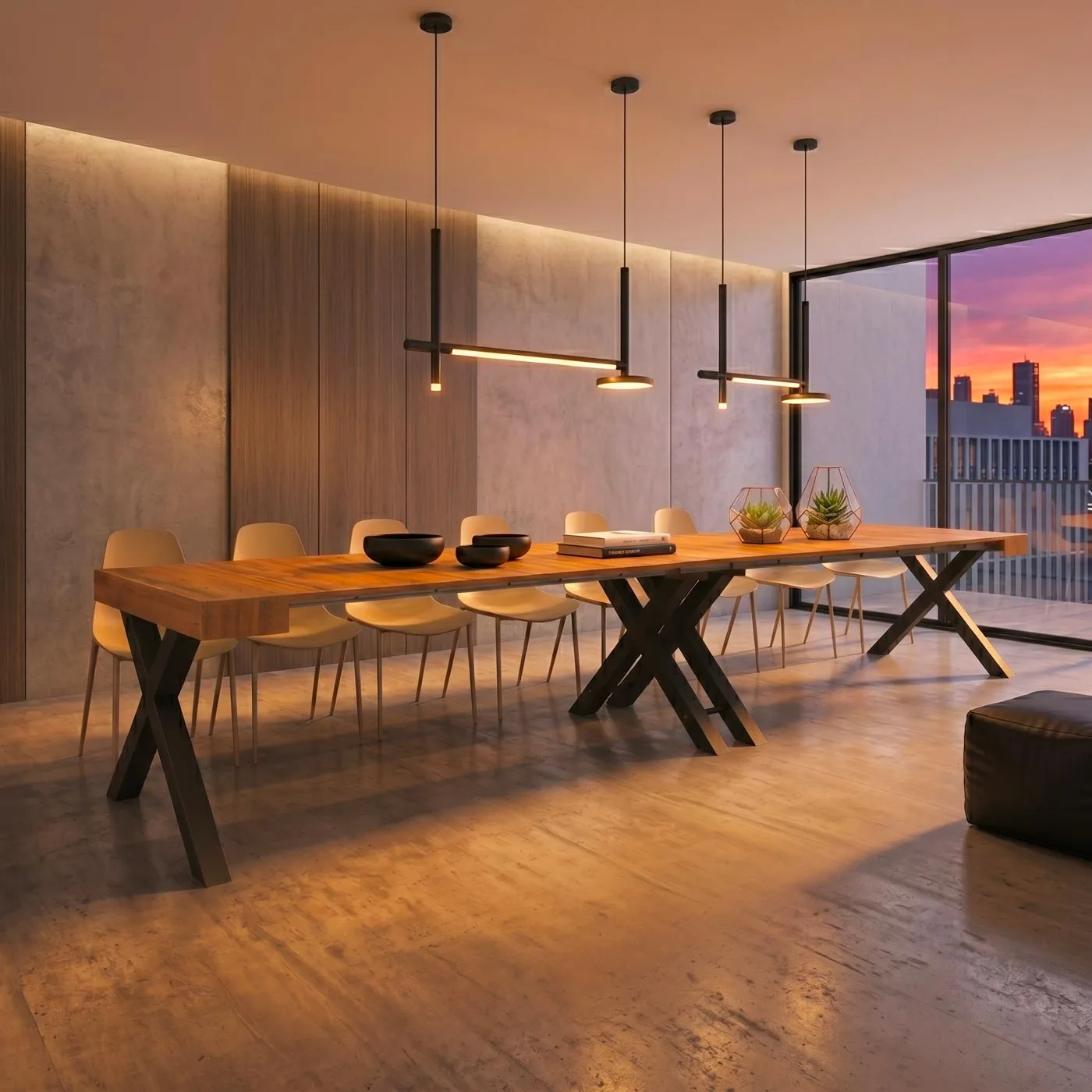 Tavolo in ceramica finitura Bianco