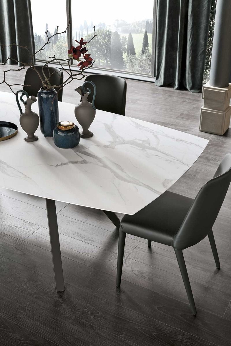 Tavolo di prestigio moderno L.180 fisso, Made in Italy