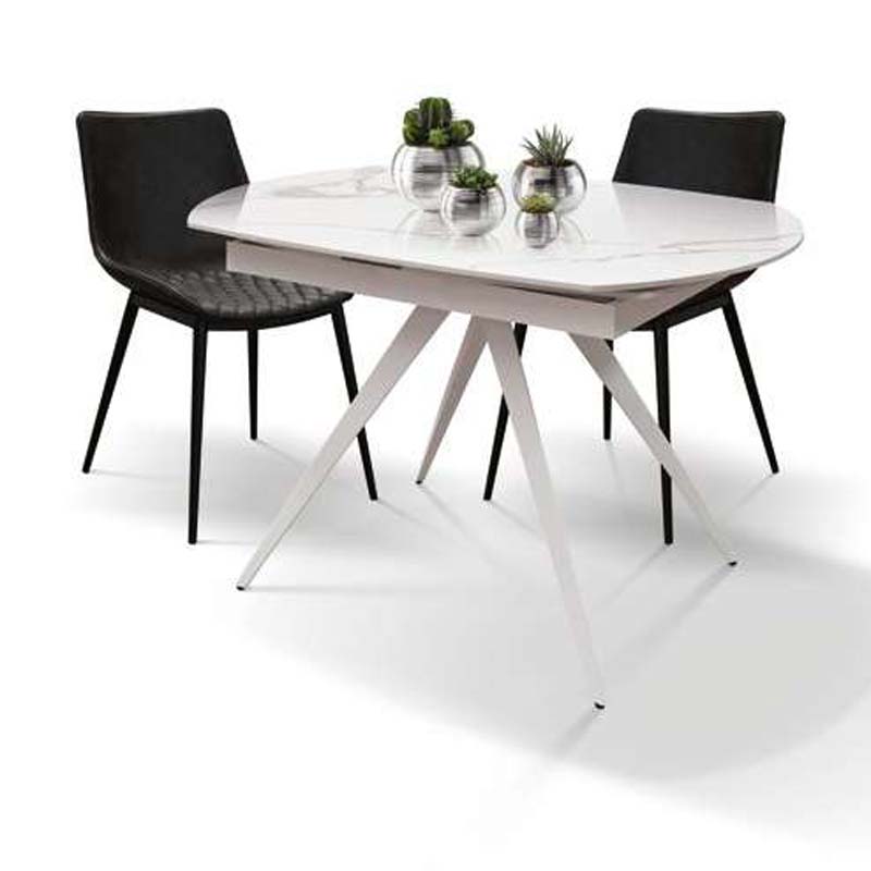 tavolo bianco in ceramica