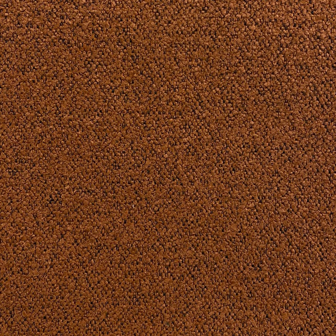 Letto matrimoniale bouclè Terracotta, 160x195