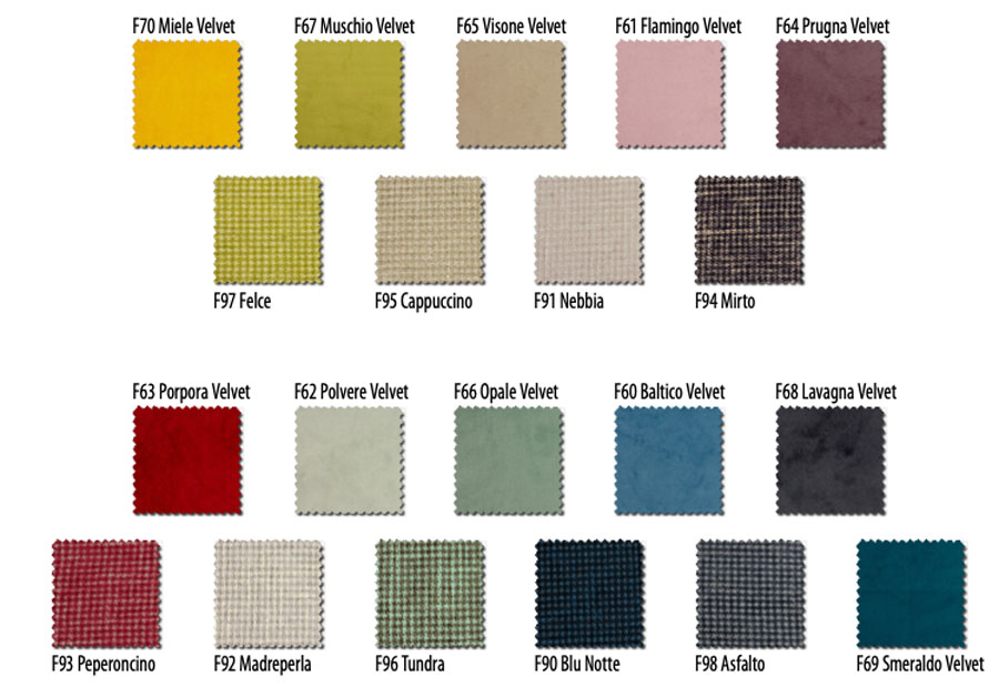 Letto 1 piazza e mezza Coral Moretti Compact, Quarzo con piedini Ciliegia