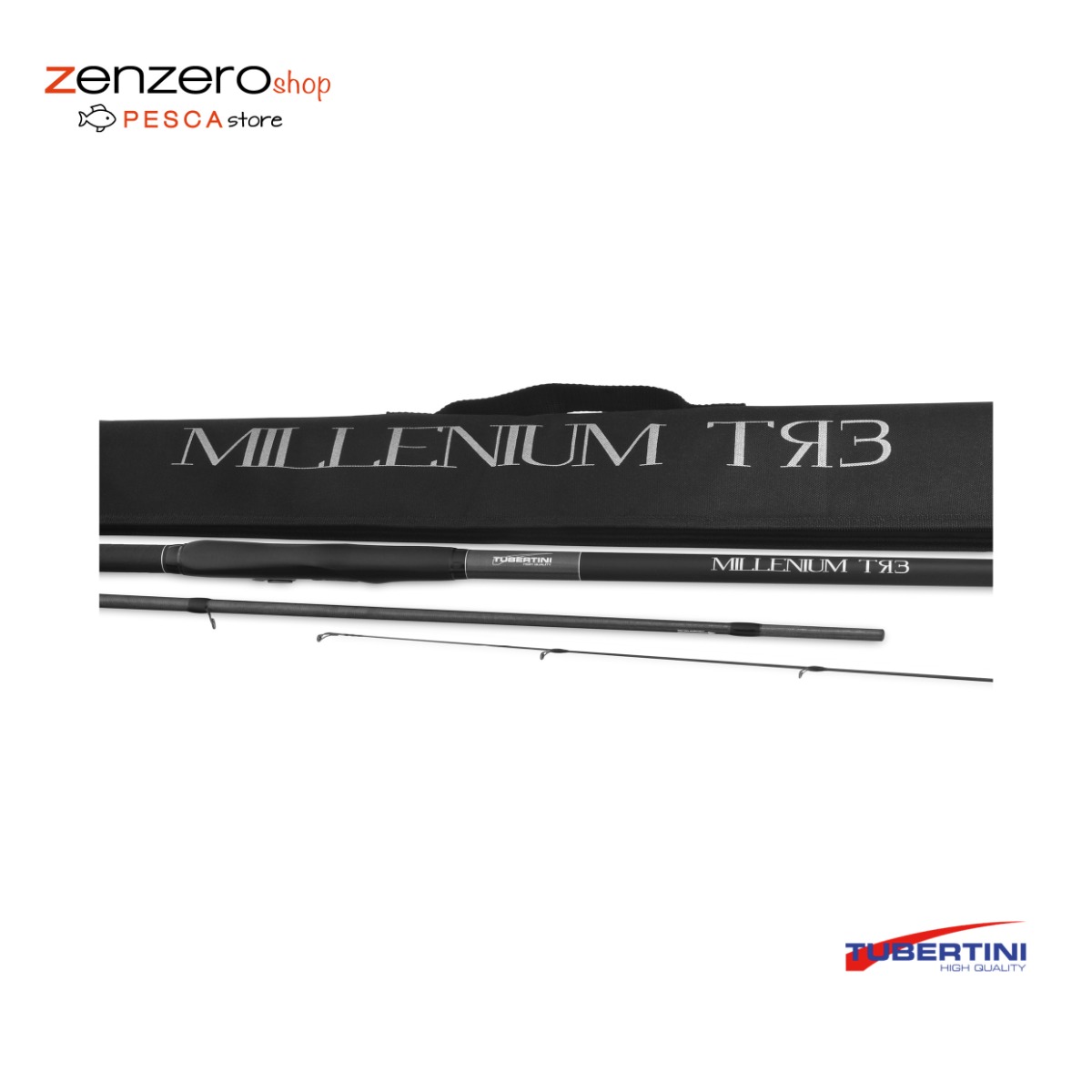 Tubertini Canna per pesca alla trota, Millenium TR3, 4.50 mt, 4.80 mt