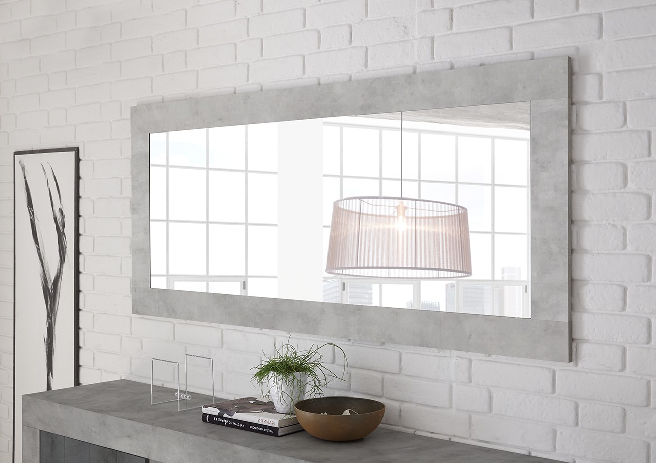 Credenza Moderna, Madia di Design, 3 ante, Bianco Lucido