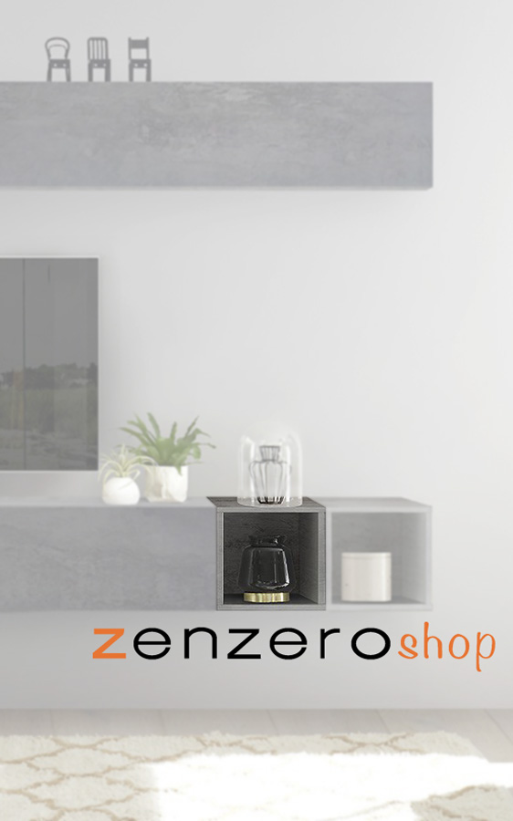 Vano a giorno in finitura Beton