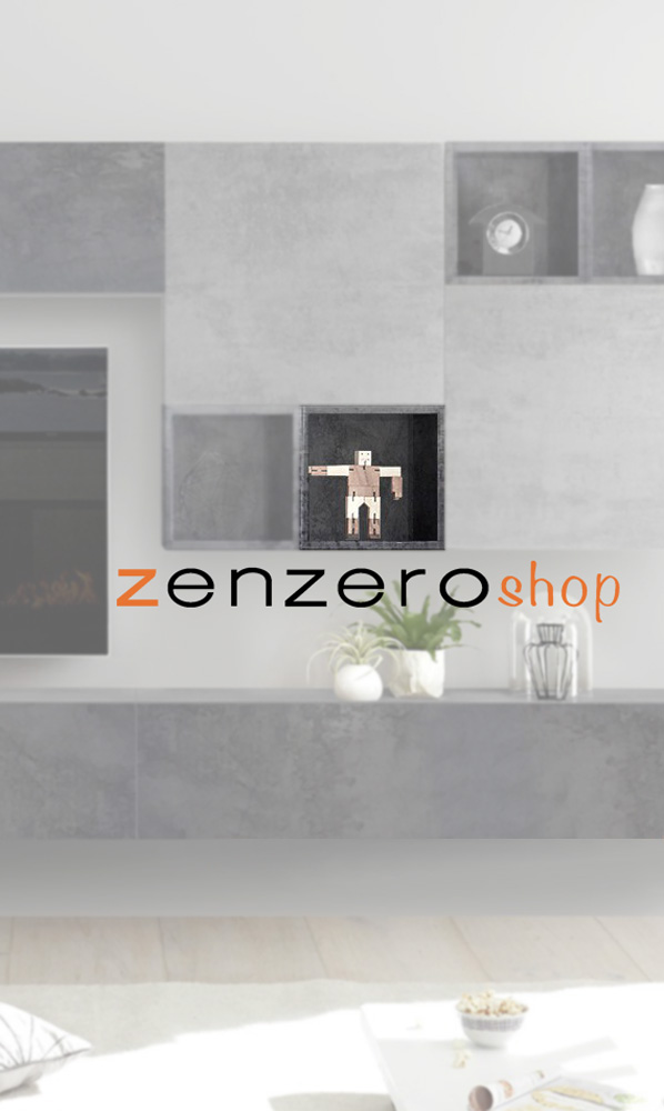 Vano a giorno in finitura Ossido