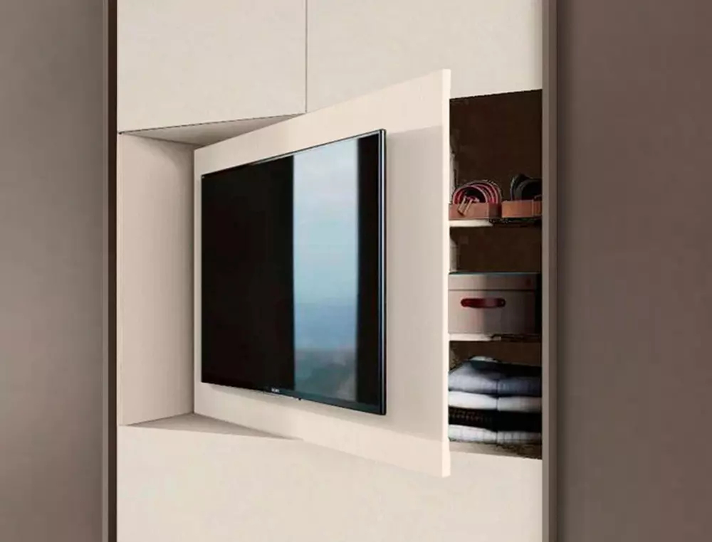 armadio con pannello mobile