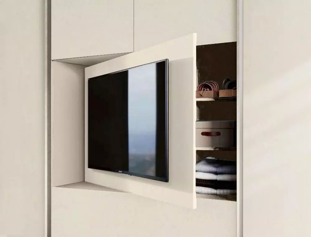 armadio bianco spatolato