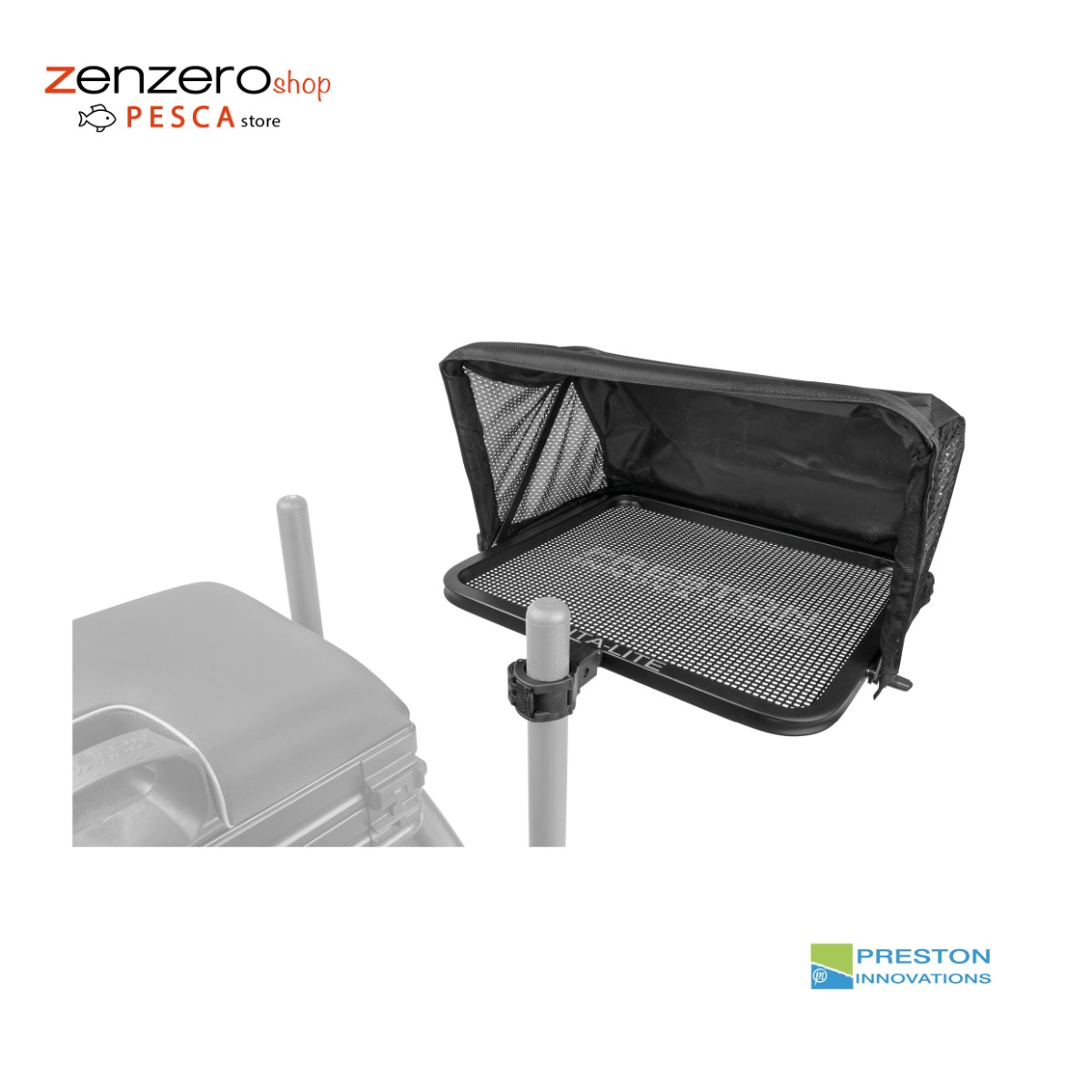 Preston Piatto con tendina, Venta-lite Hoodie Side Tray  in offerta