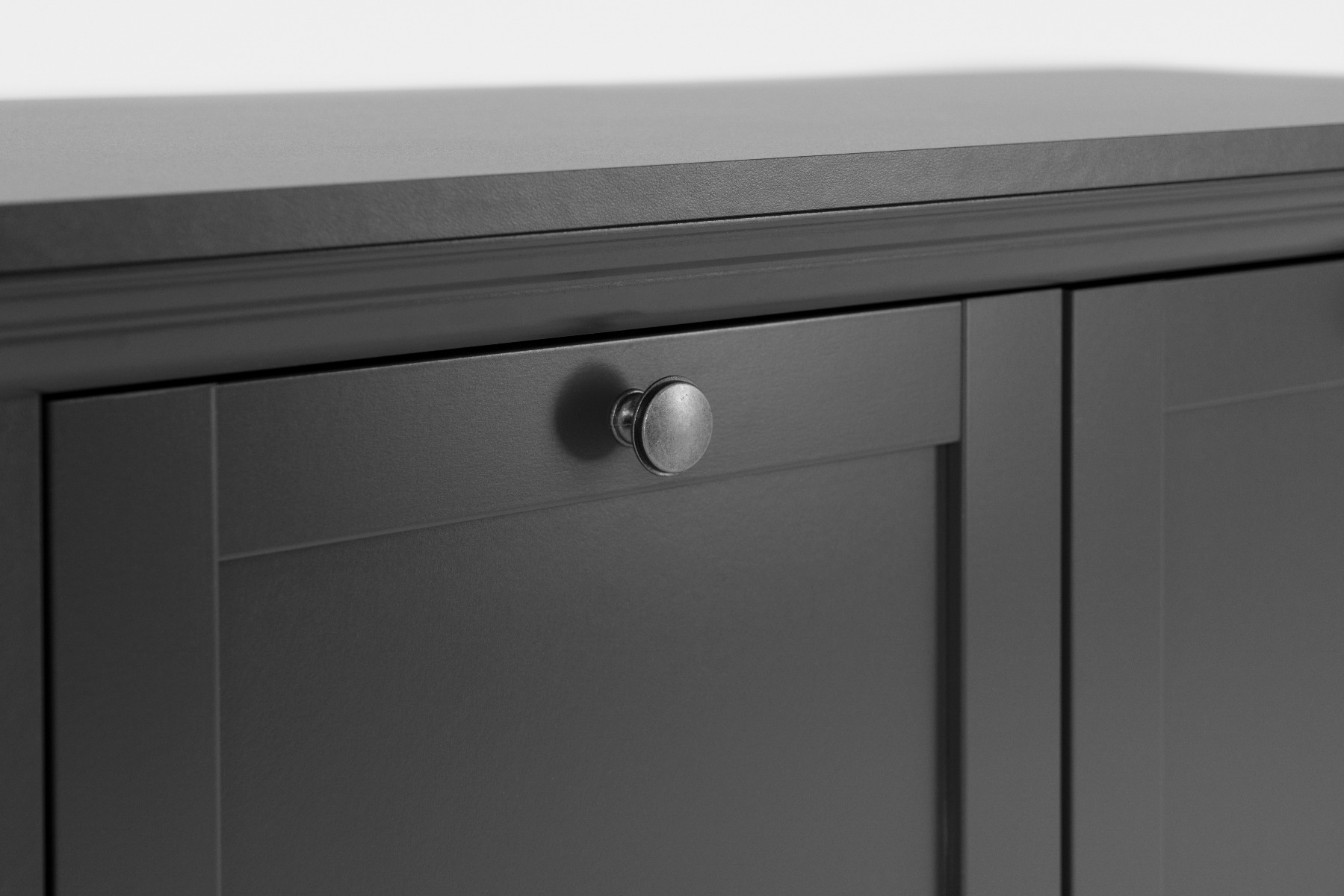 Mobile porta tv Grigio antracite, 2 ante ed un ripiano