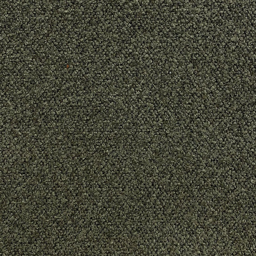 Letto matrimoniale boucl&egrave; Verde foresta, 160x195