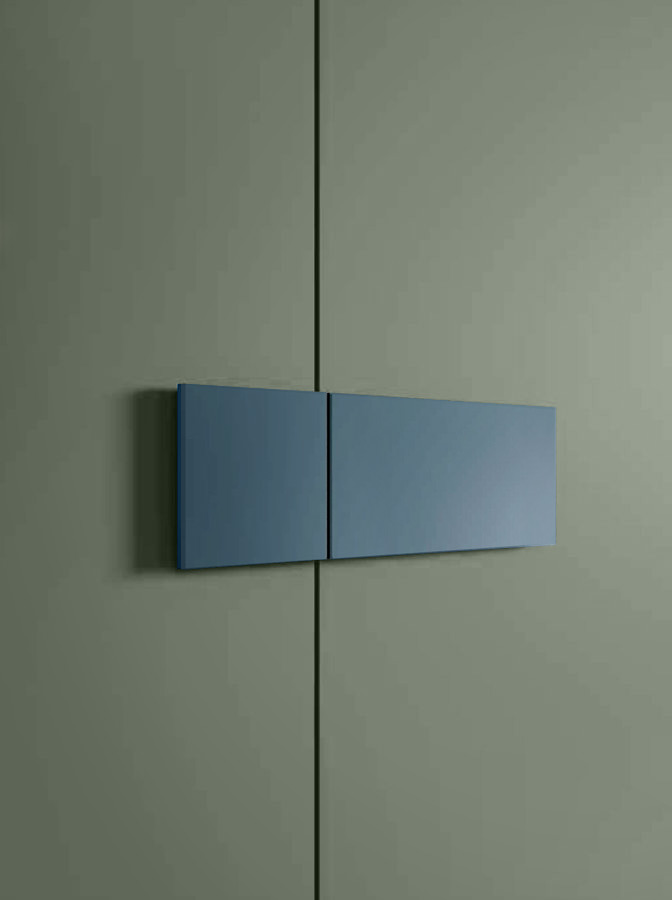 Armadio camera letto con vano tv, Agave e Petrolio