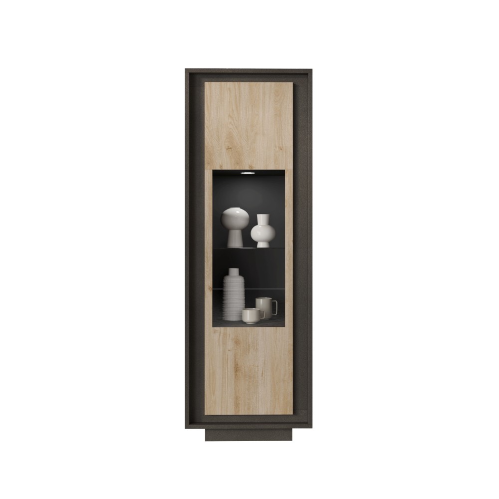 colonna vetrina 1 anta cadiz