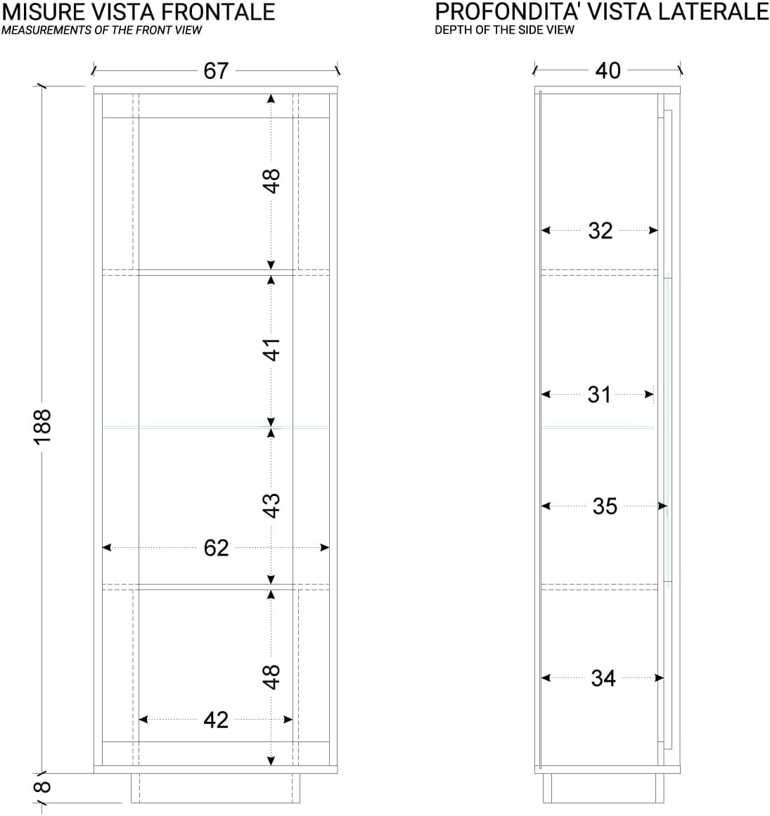 colonna lava mercure