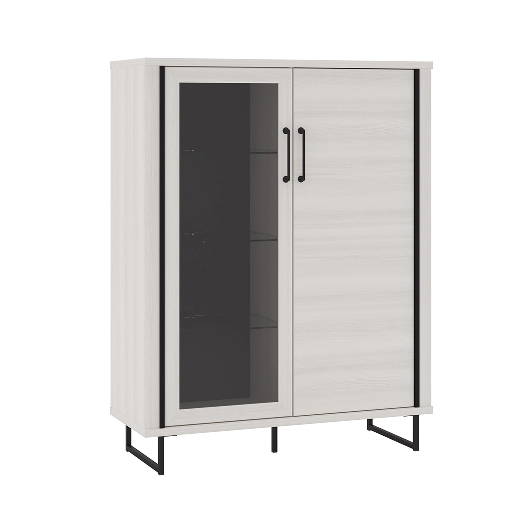 vetrina bassa industry bianca