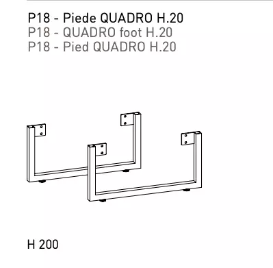 vetrina con ante fumè