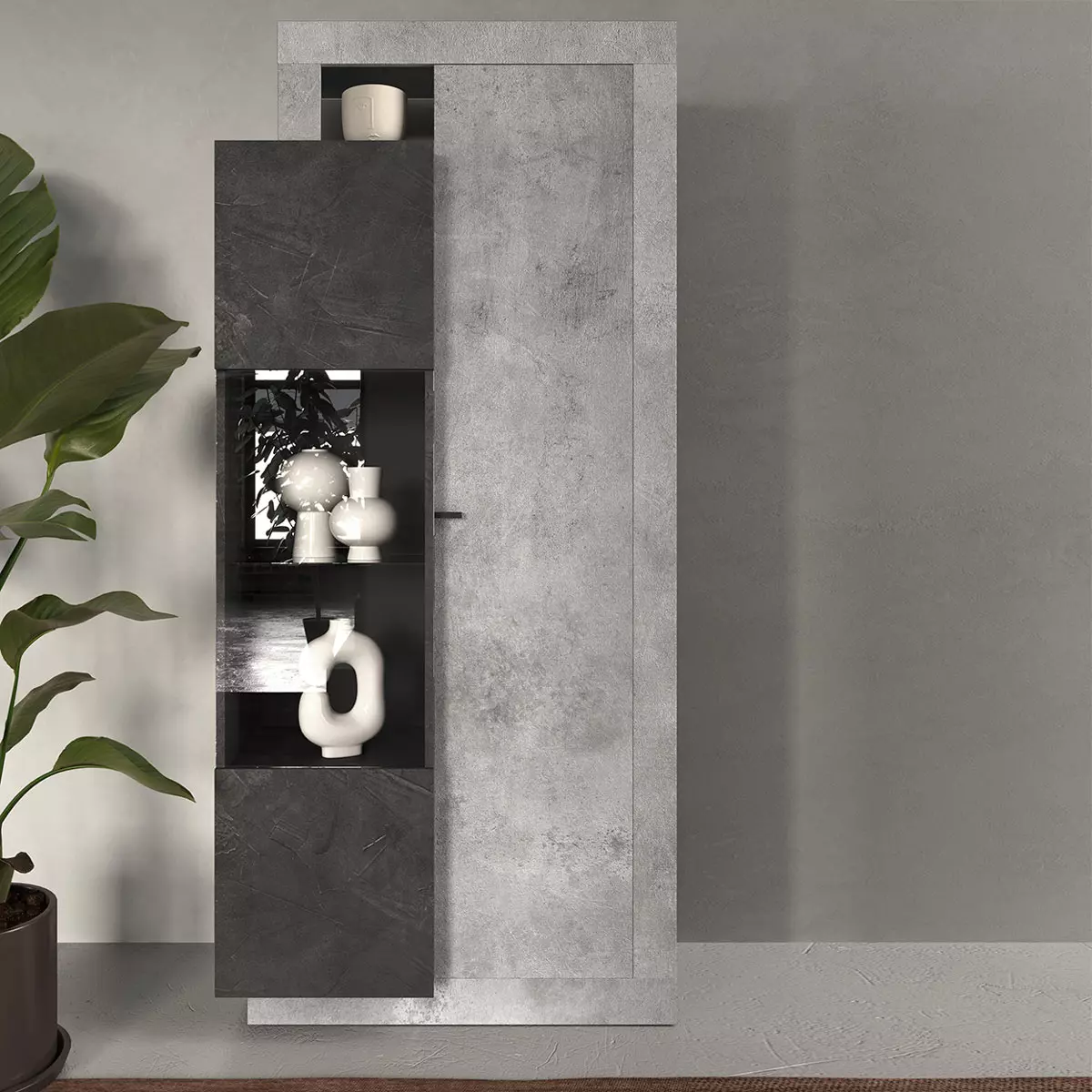 vetrina cemento e piombo