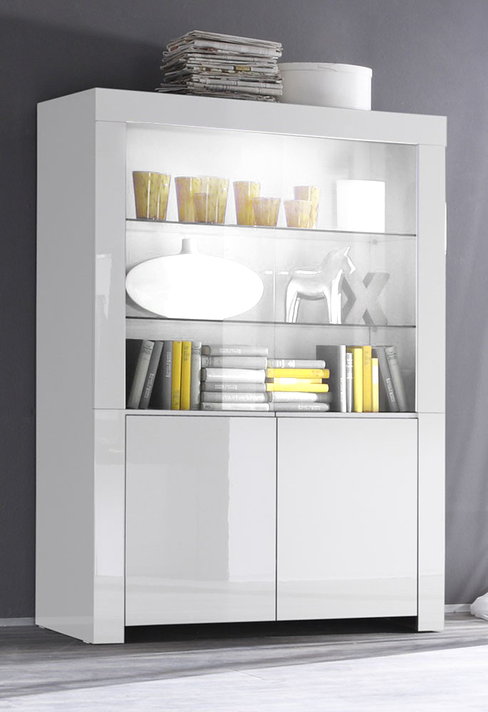 Vetrina moderna 2 colonne, di design, Alba