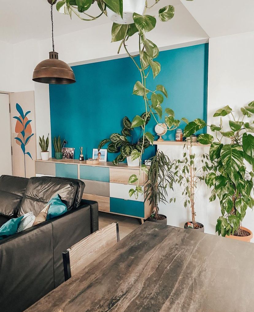 Madia lavik stile nordico con gambe in legno a 6 cassetti