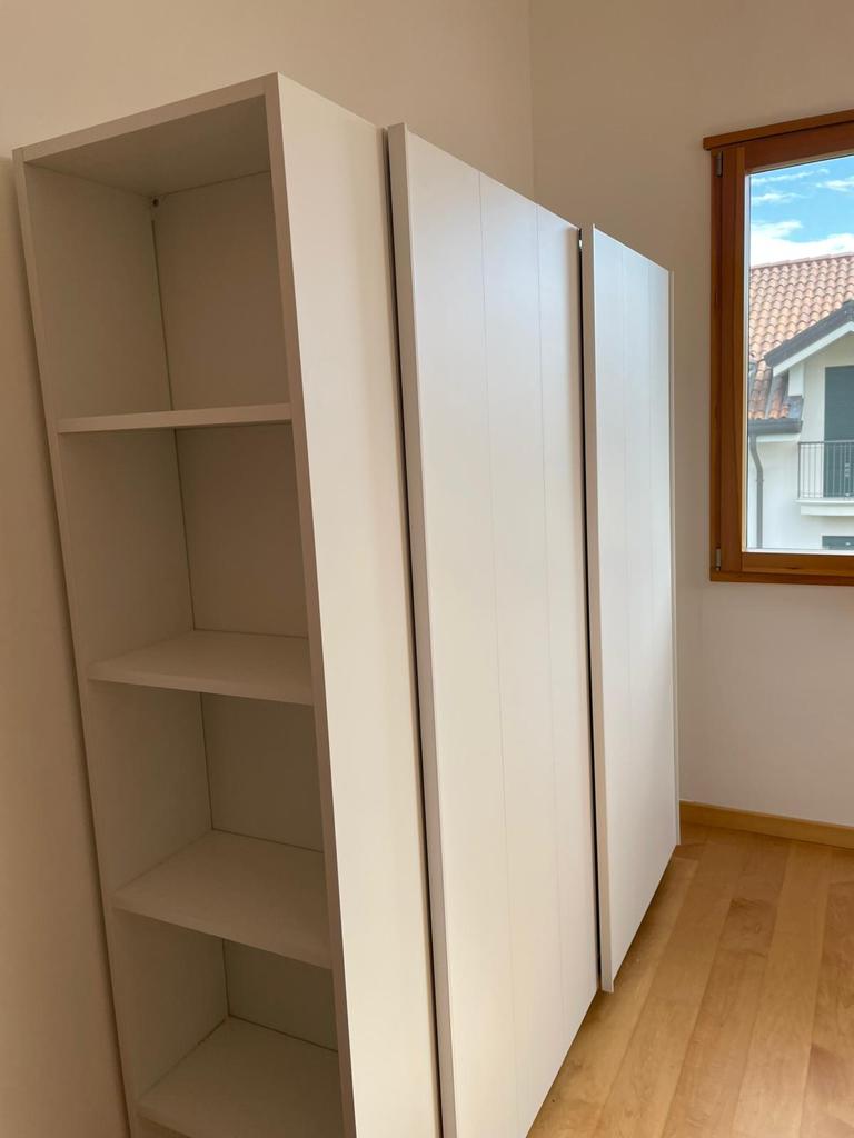 Offerta armadio Vertigo 2 ante scorrevoli bianco opaco