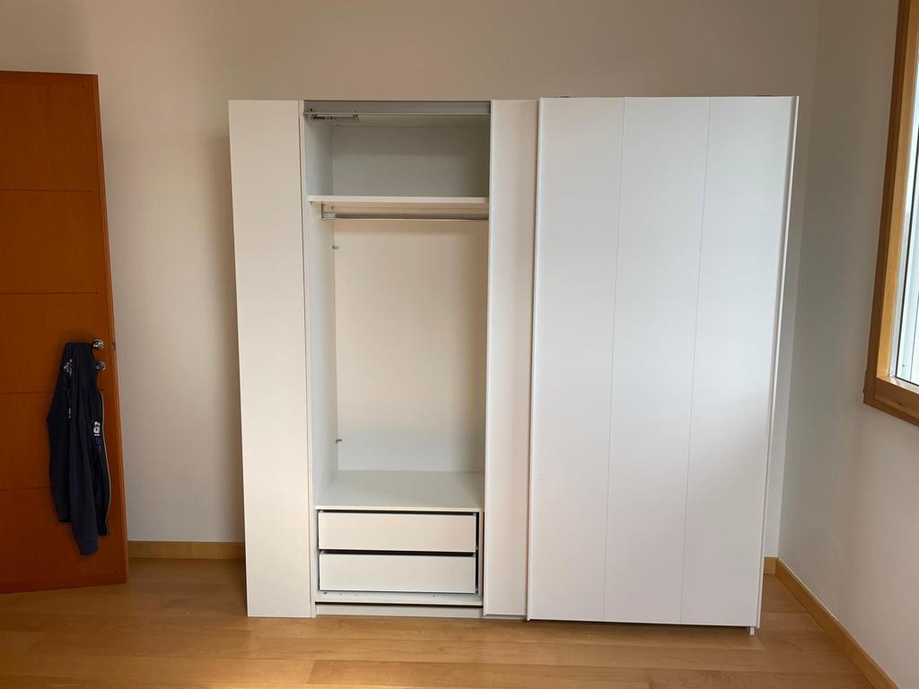 Offerta armadio Vertigo 2 ante scorrevoli bianco opaco