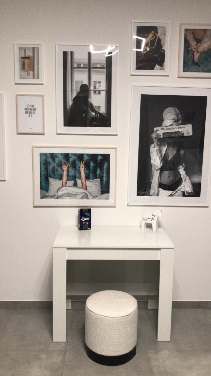 Conveniente  Tavolo consolle allungabile bianco