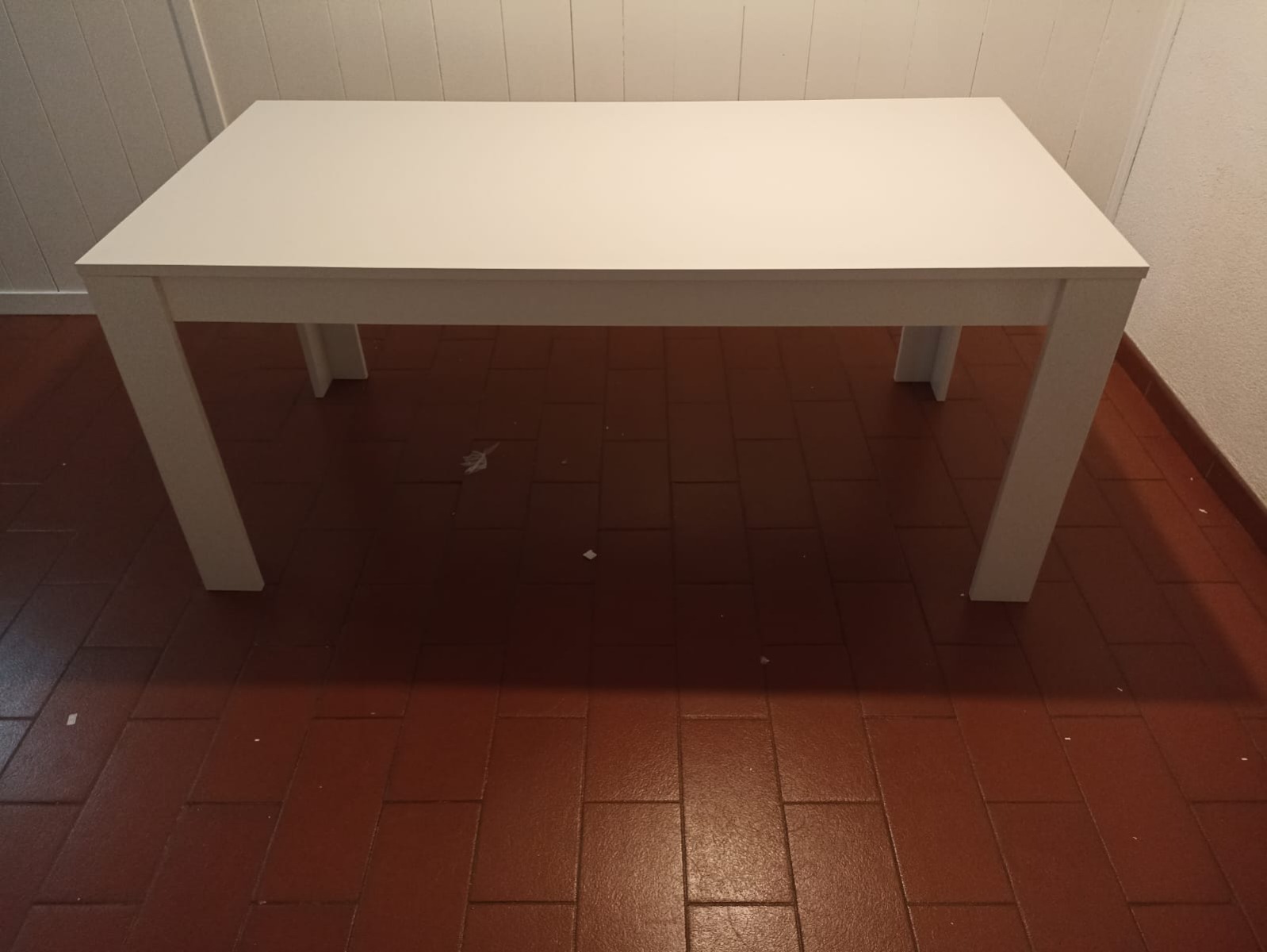 Elegante Tavolo moderno allungabile bianco