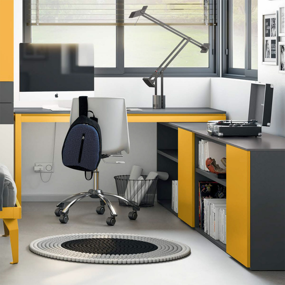 scrivania contenitiva