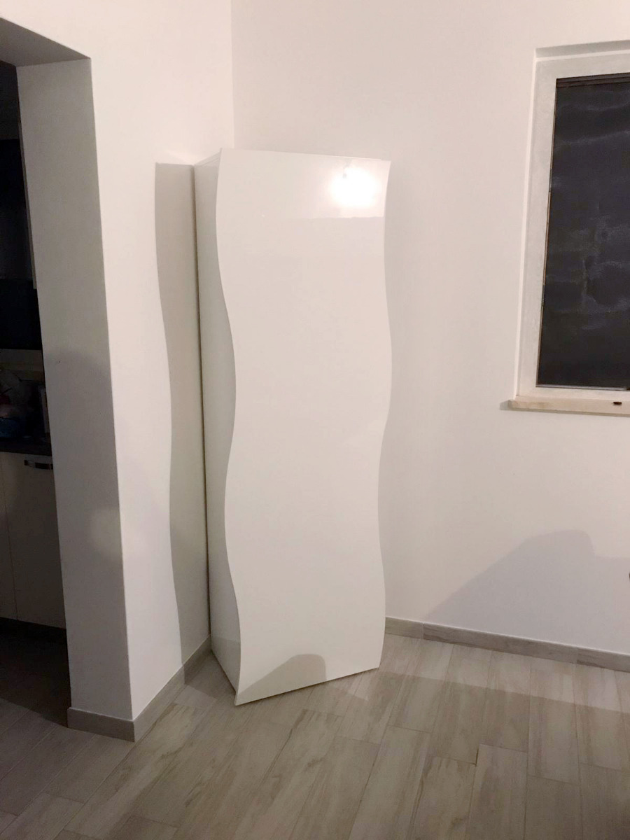 ACQUISTA ANCHE TU Guardaroba bianco lucido per ingressi