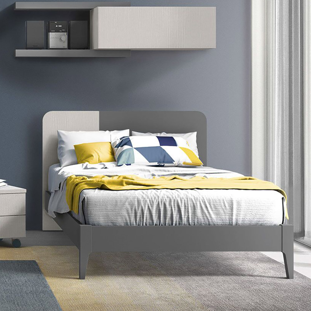 letto colorato piazza e mezza