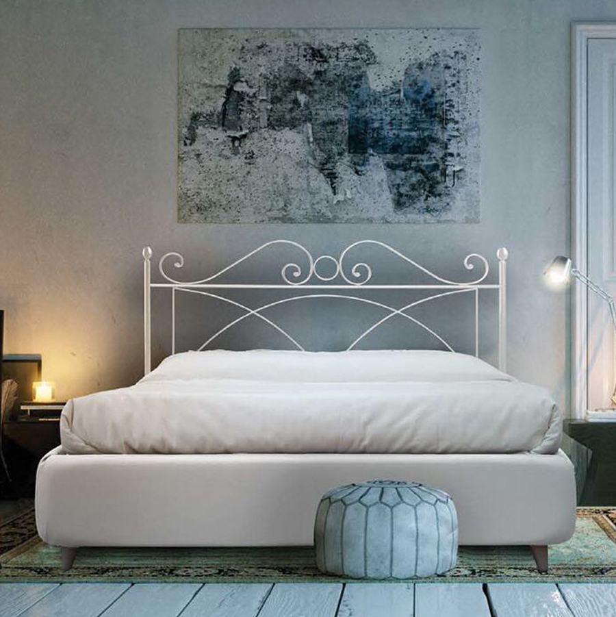 letto ferro contenitore